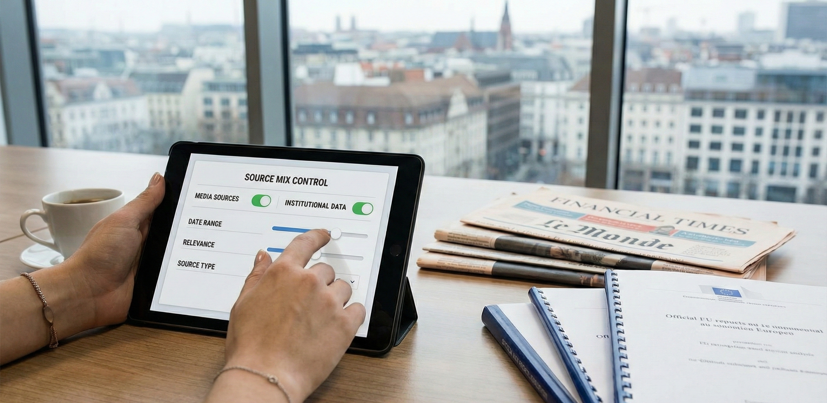 Dashboard with filters and data visualization